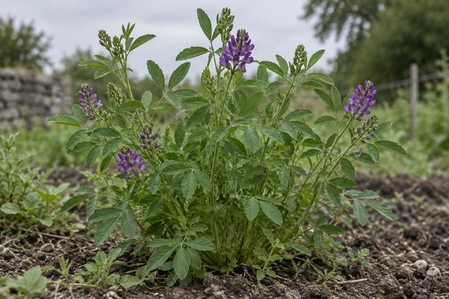 Alfalfa (Lucerne) (Medicago sativa)