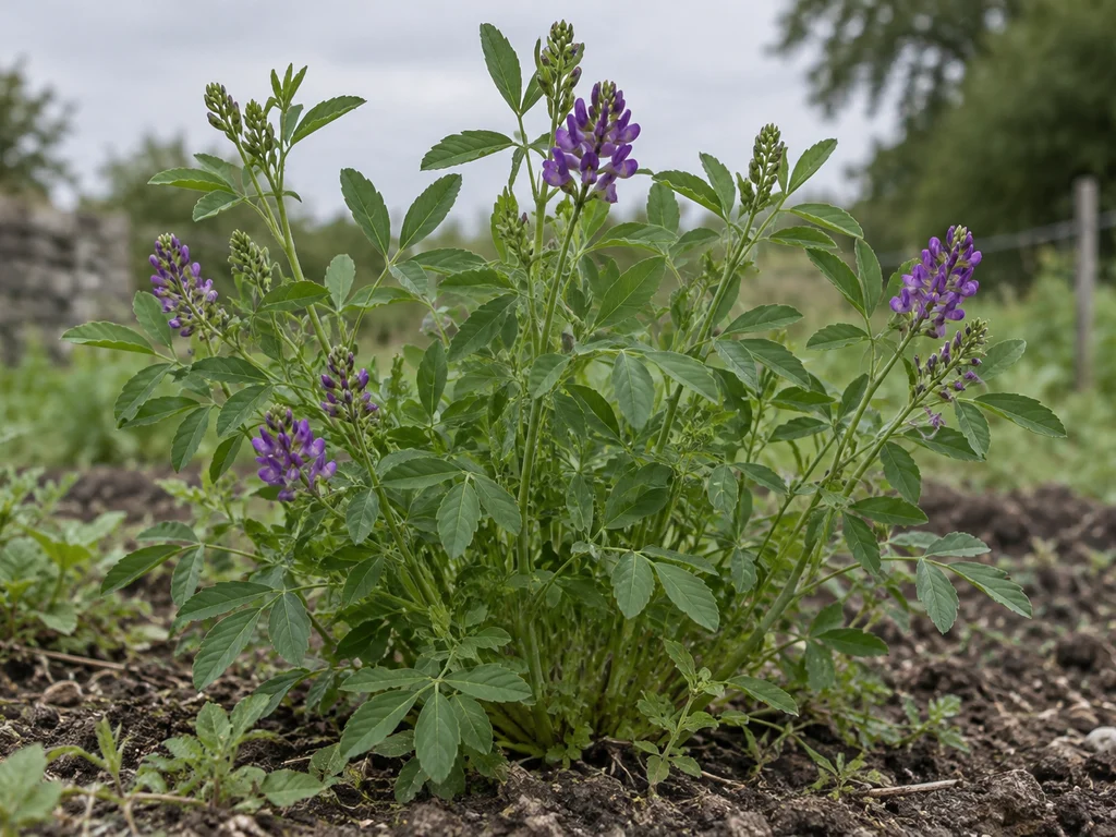Alfalfa (Lucerne) (Medicago sativa)