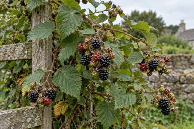Blackberry (Rubus fruticosus)