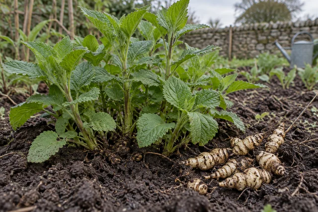 Chinese Artichoke (Crosne) (Stachys affinis)