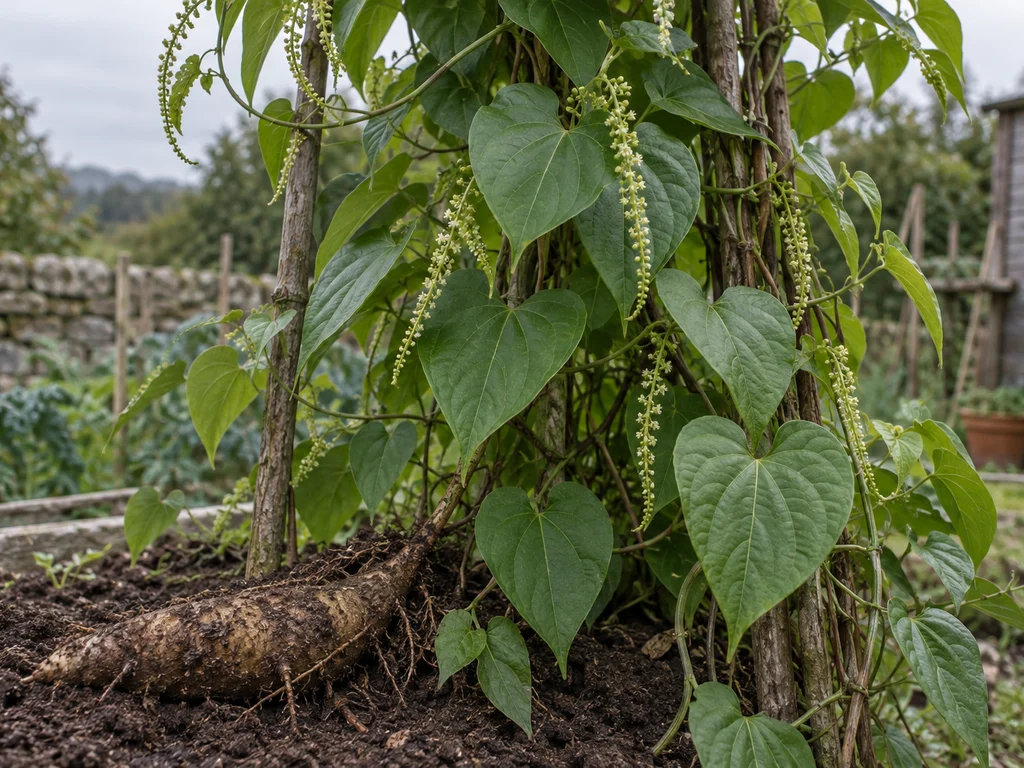 Chinese Yam (Cinnamon Vine) (Dioscorea polystachya)