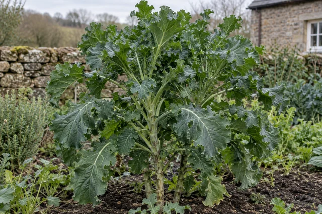Daubenton's Perennial Kale (Brassica oleracea var. ramosa)