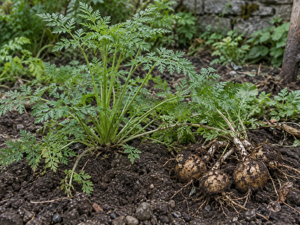 Earth Chestnut (Great Pignut) (Bunium bulbocastanum)