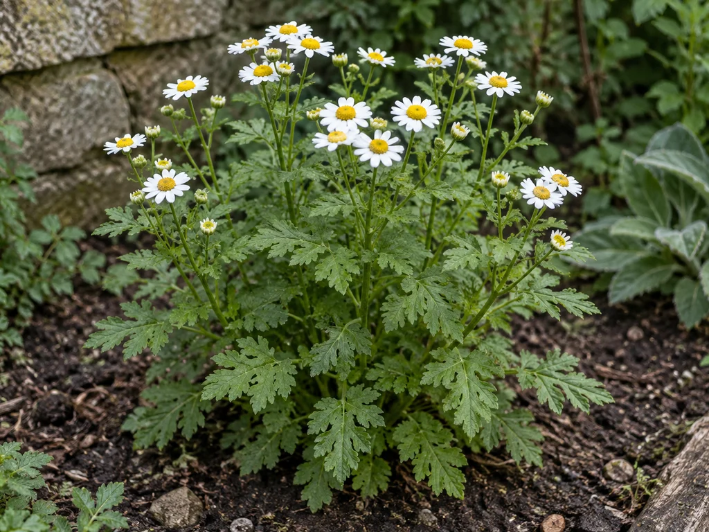 Feverfew (Tanacetum parthenium)