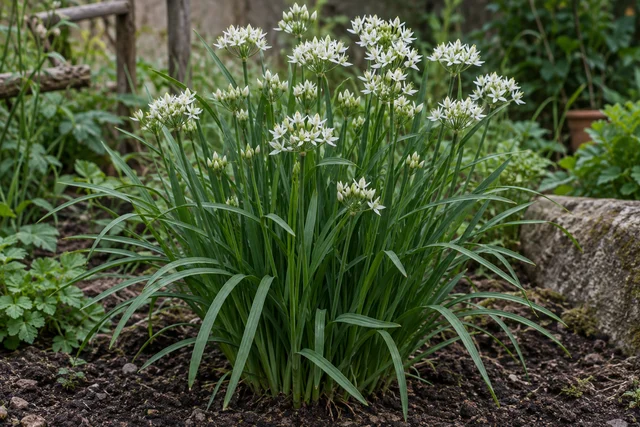 Garlic Chives (Allium tuberosum)