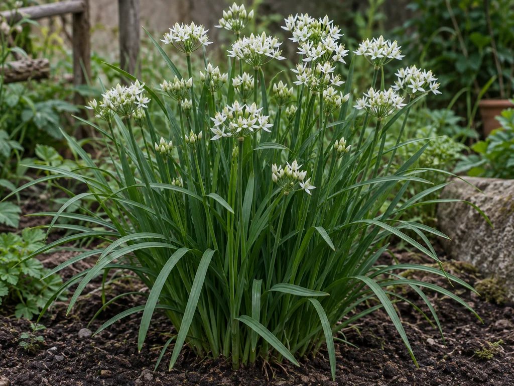 Garlic Chives (Allium tuberosum)