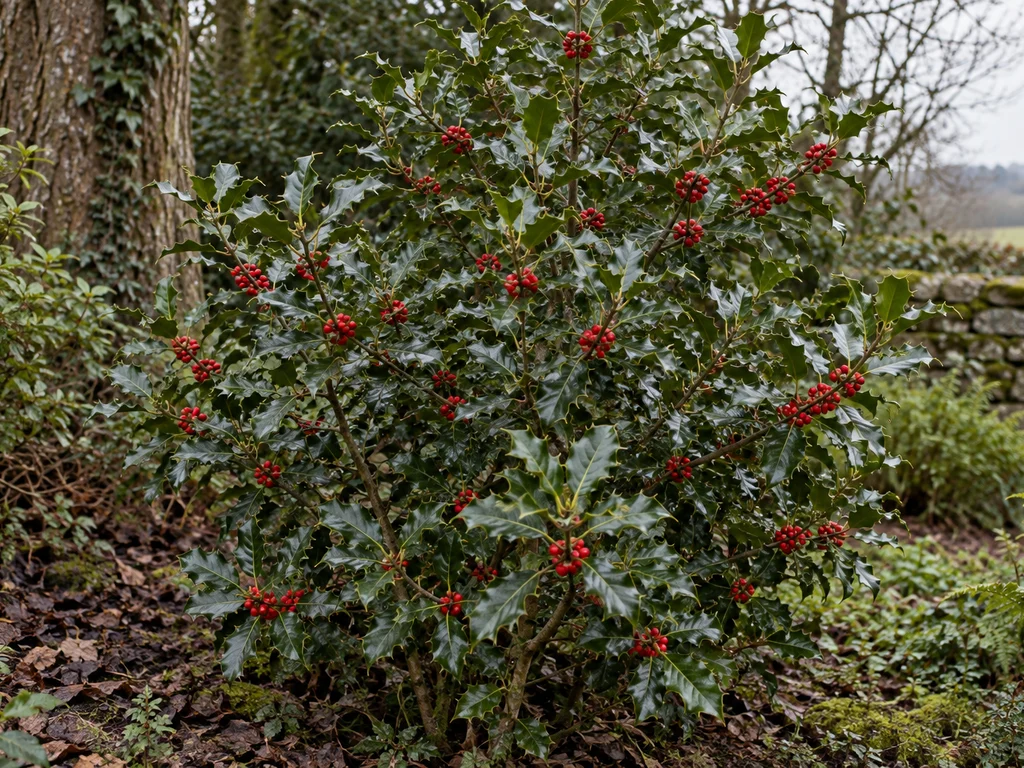 Holly (Ilex aquifolium)