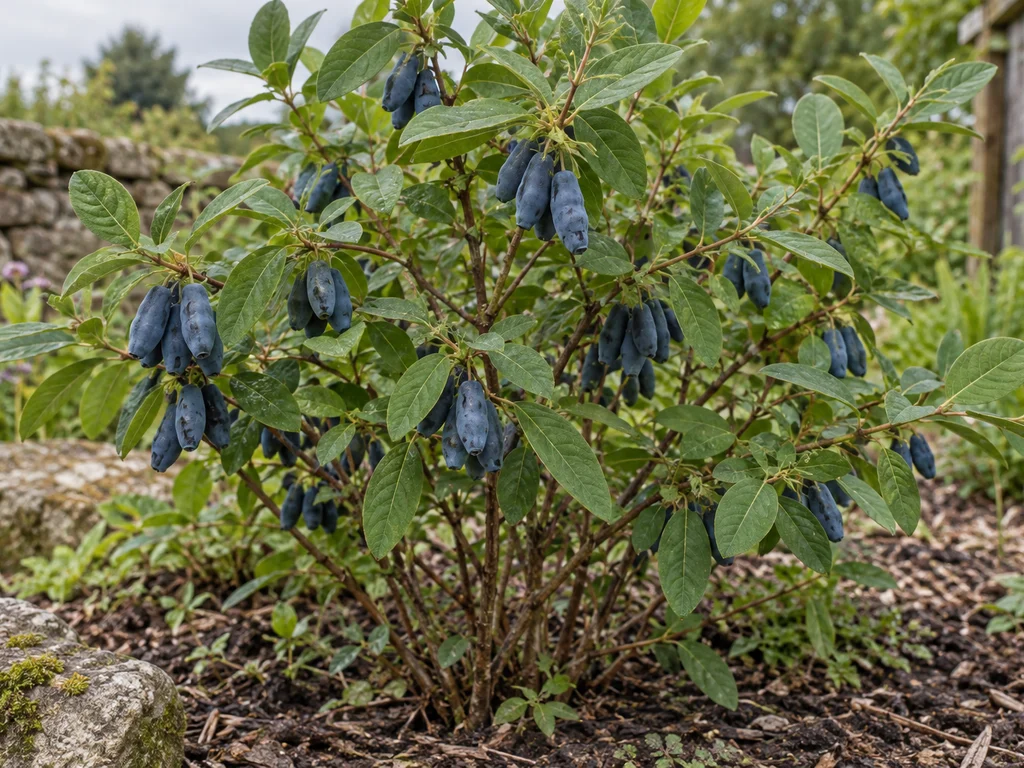 Honeyberry (Lonicera caerulea)