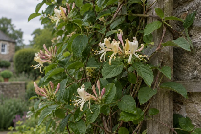 Honeysuckle (Lonicera periclymenum)