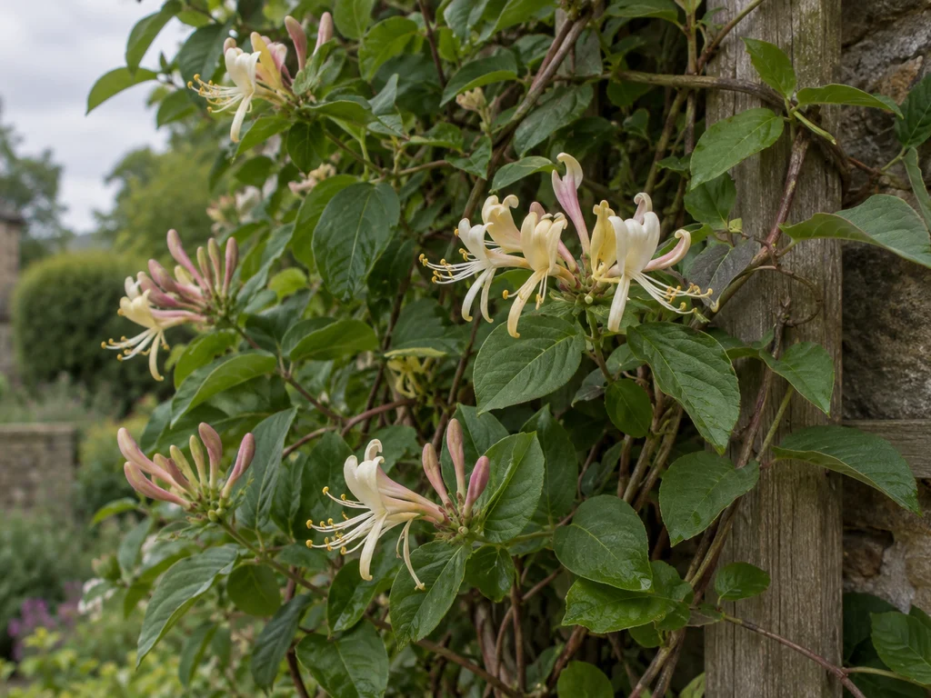 Honeysuckle (Lonicera periclymenum)