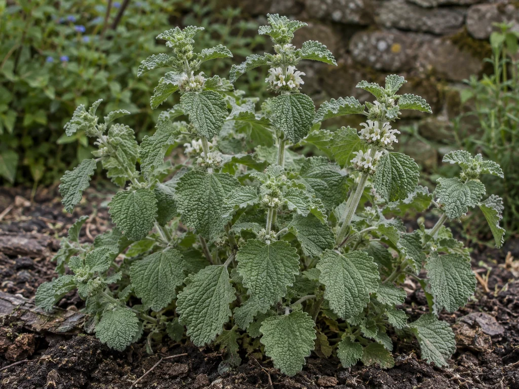 White Horehound (Marrubium vulgare)