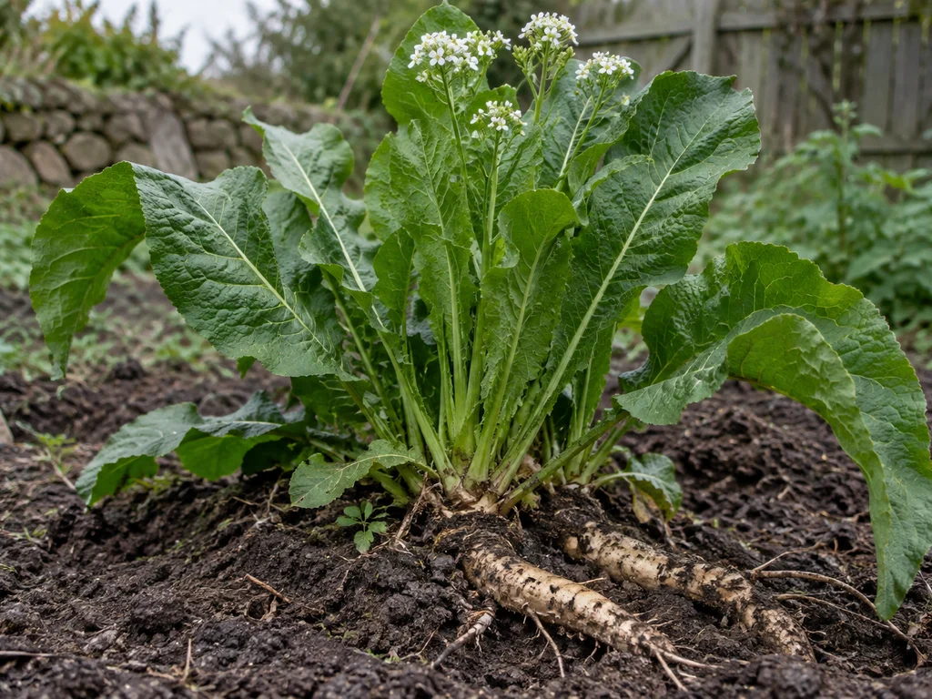 Horseradish (Armoracia rusticana)