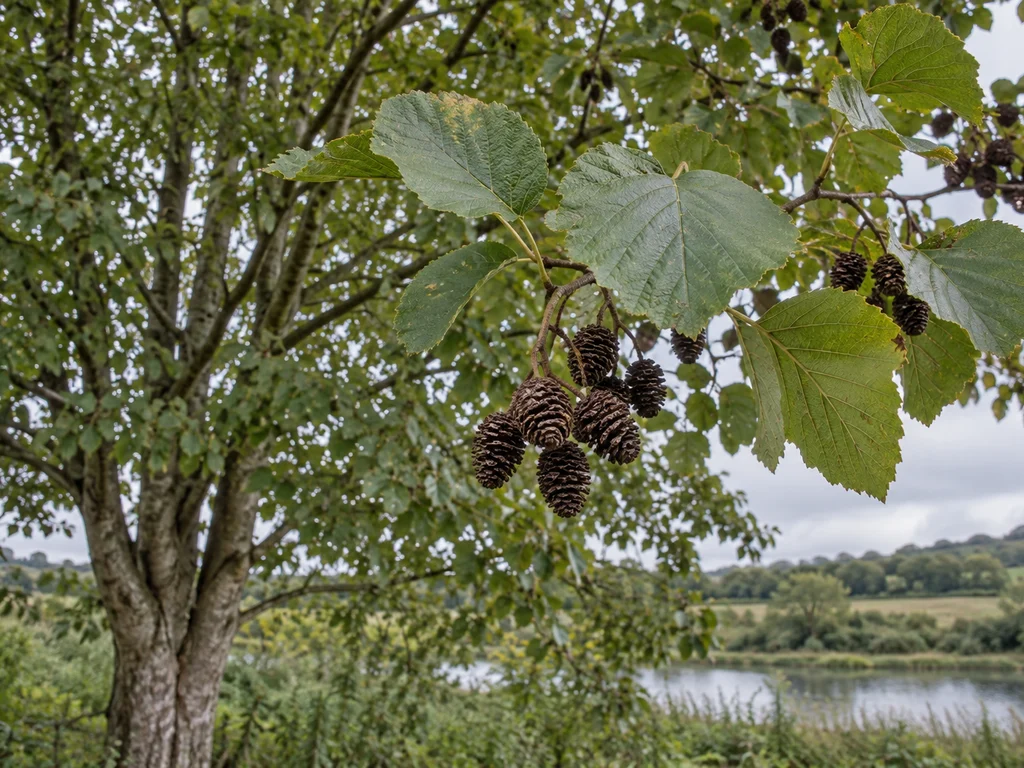 Italian Alder (Alnus cordata)