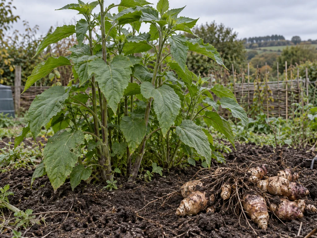 Jerusalem Artichoke (Helianthus tuberosus)