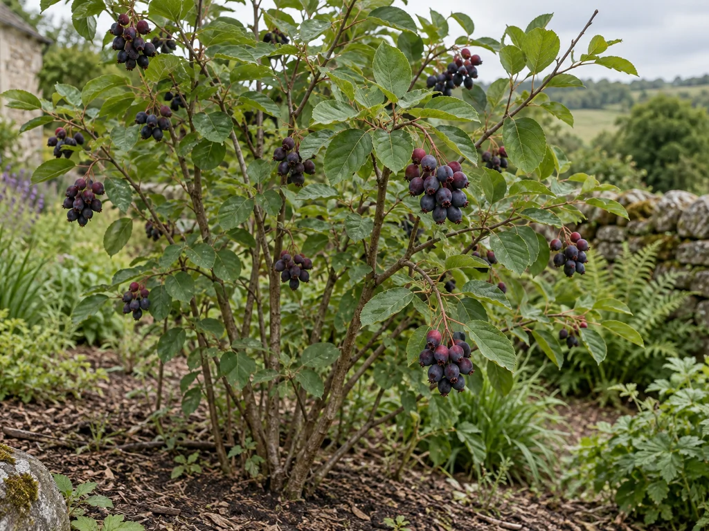 Juneberry (Saskatoon) (Amelanchier alnifolia)