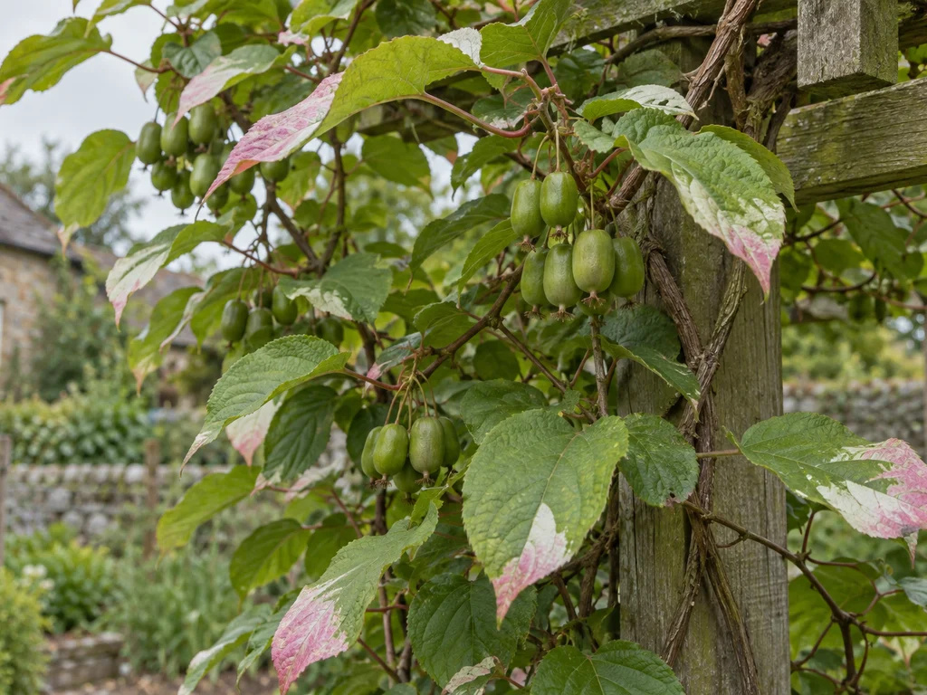 Kolomikta Kiwi (Actinidia kolomikta)