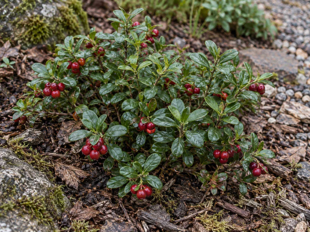 Lingonberry (Vaccinium vitis-idaea)