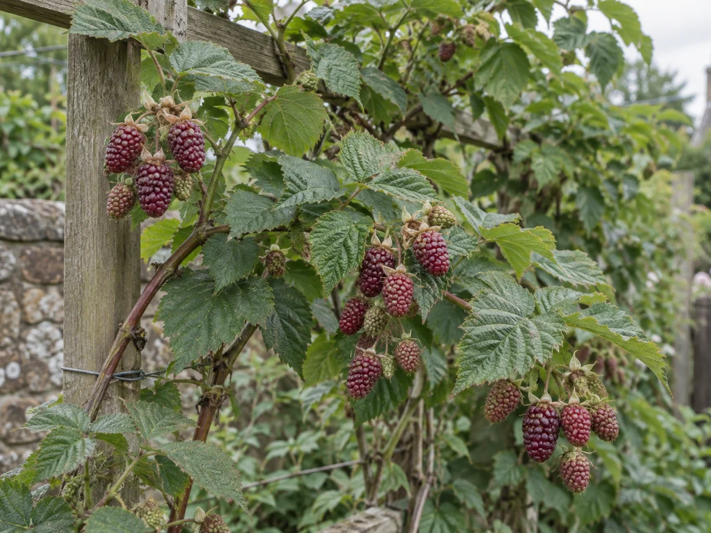Loganberry (Rubus × loganobaccus)