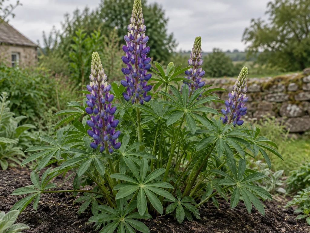 Perennial Lupin (Lupinus perennis)