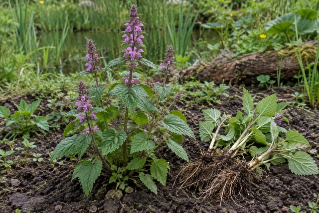 Marsh Woundwort (Stachys palustris)
