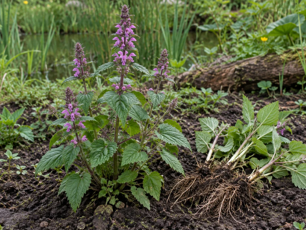 Marsh Woundwort (Stachys palustris)