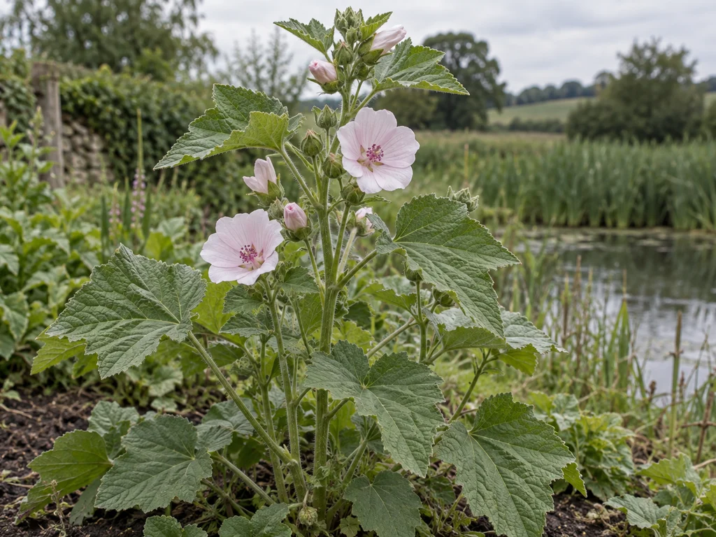Marsh Mallow (Althaea officinalis)