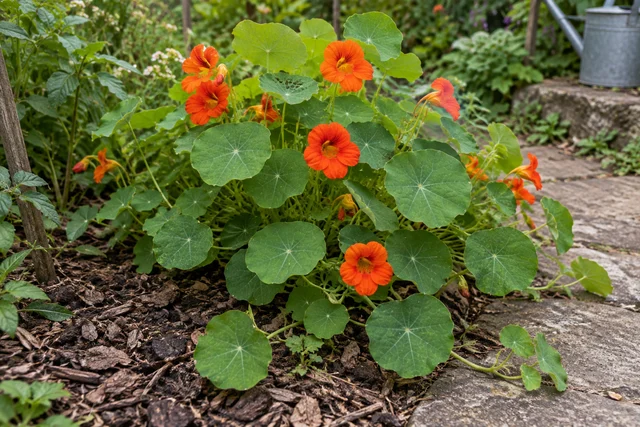 Nasturtium (Tropaeolum majus)