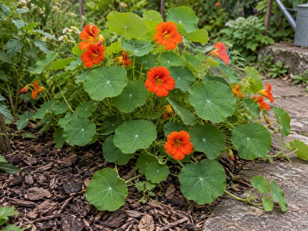 Nasturtium (Tropaeolum majus)