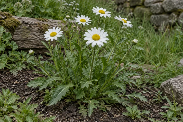 Ox-eye Daisy (Leucanthemum vulgare)