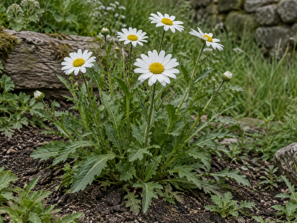 Ox-eye Daisy (Leucanthemum vulgare)