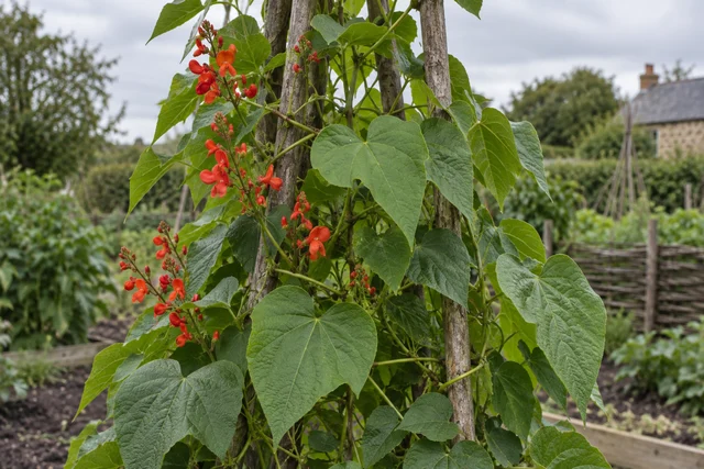 Runner Bean (perennial) (Phaseolus coccineus)