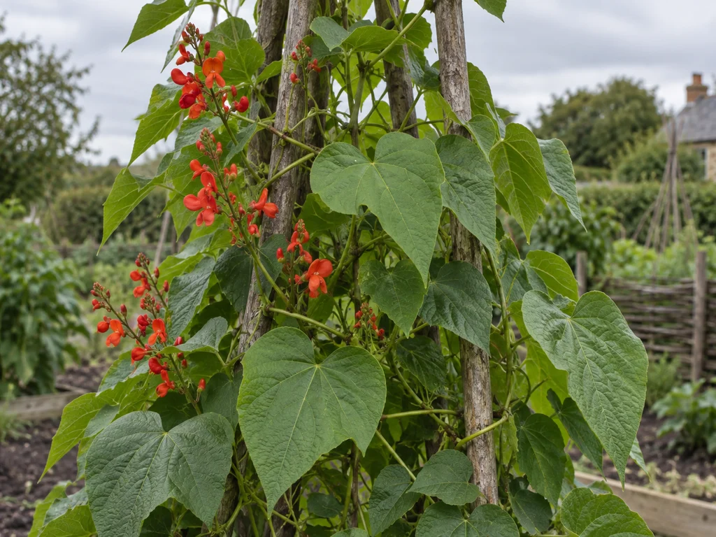 Runner Bean (perennial) (Phaseolus coccineus)