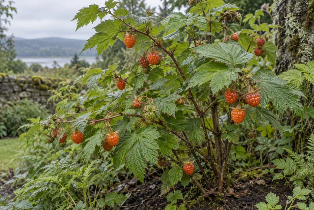 Salmonberry (Rubus spectabilis)