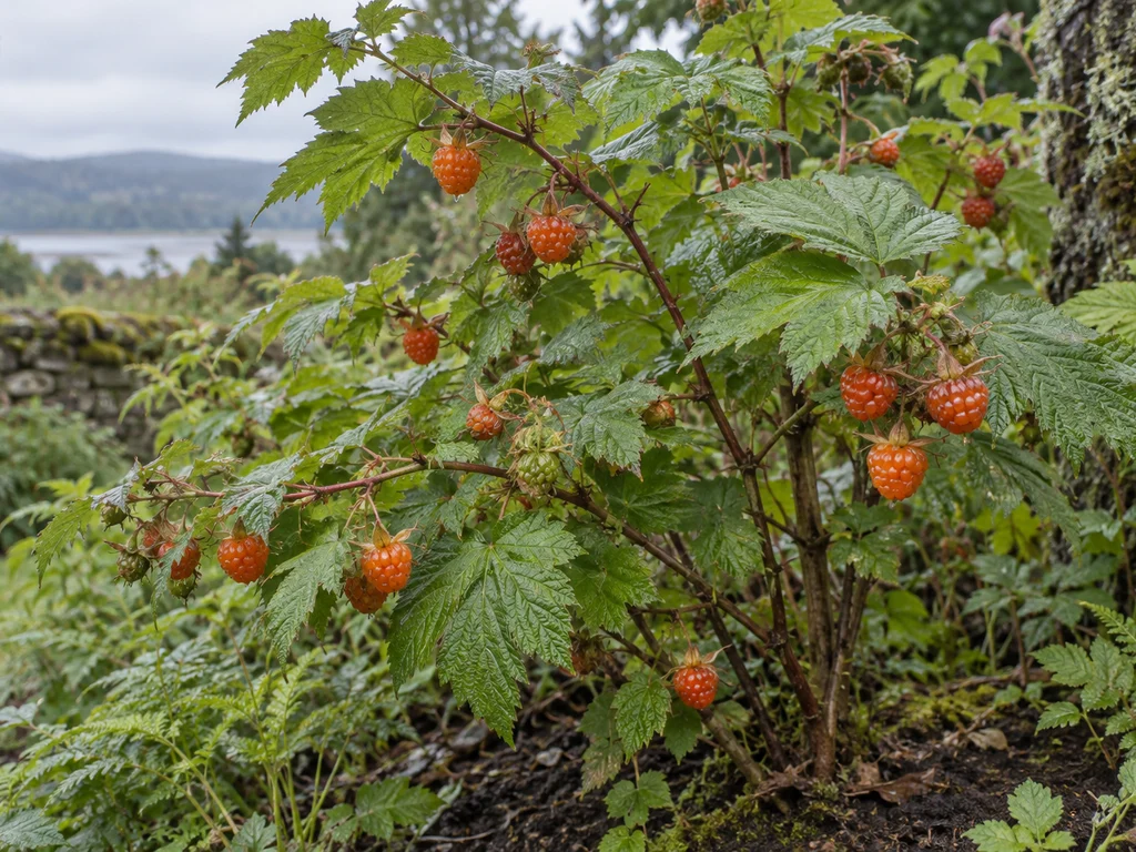Salmonberry (Rubus spectabilis)