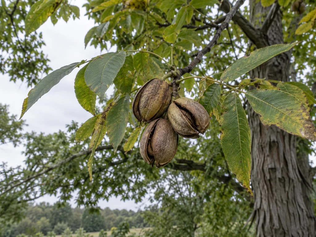 Shagbark Hickory (Carya ovata)