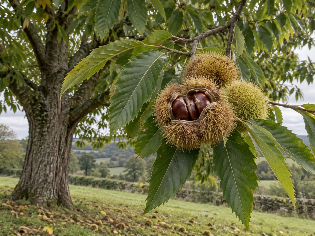 Sweet Chestnut (Castanea sativa)