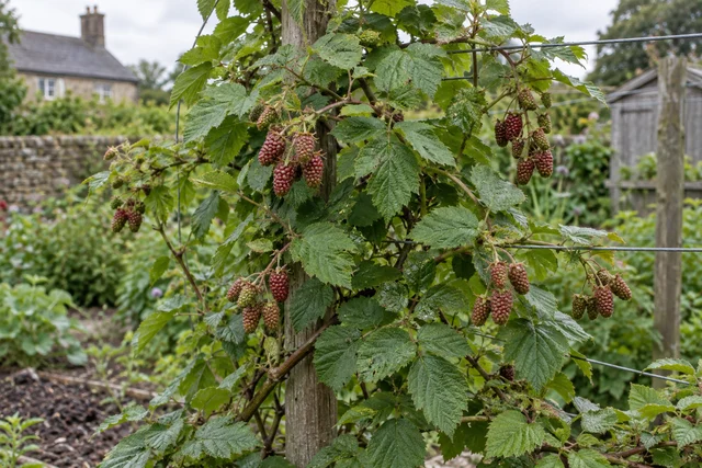 Tayberry (Rubus fruticosus × idaeus)
