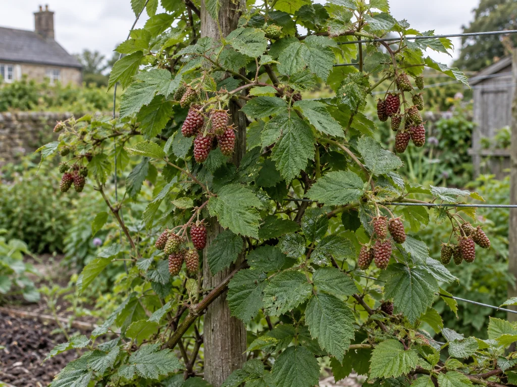 Tayberry (Rubus fruticosus × idaeus)