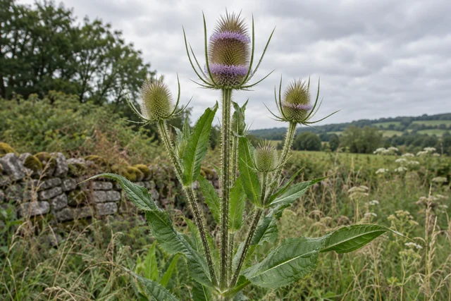Teasel (Dipsacus fullonum)