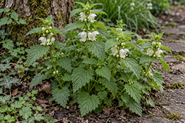 White Dead-nettle (Lamium album)