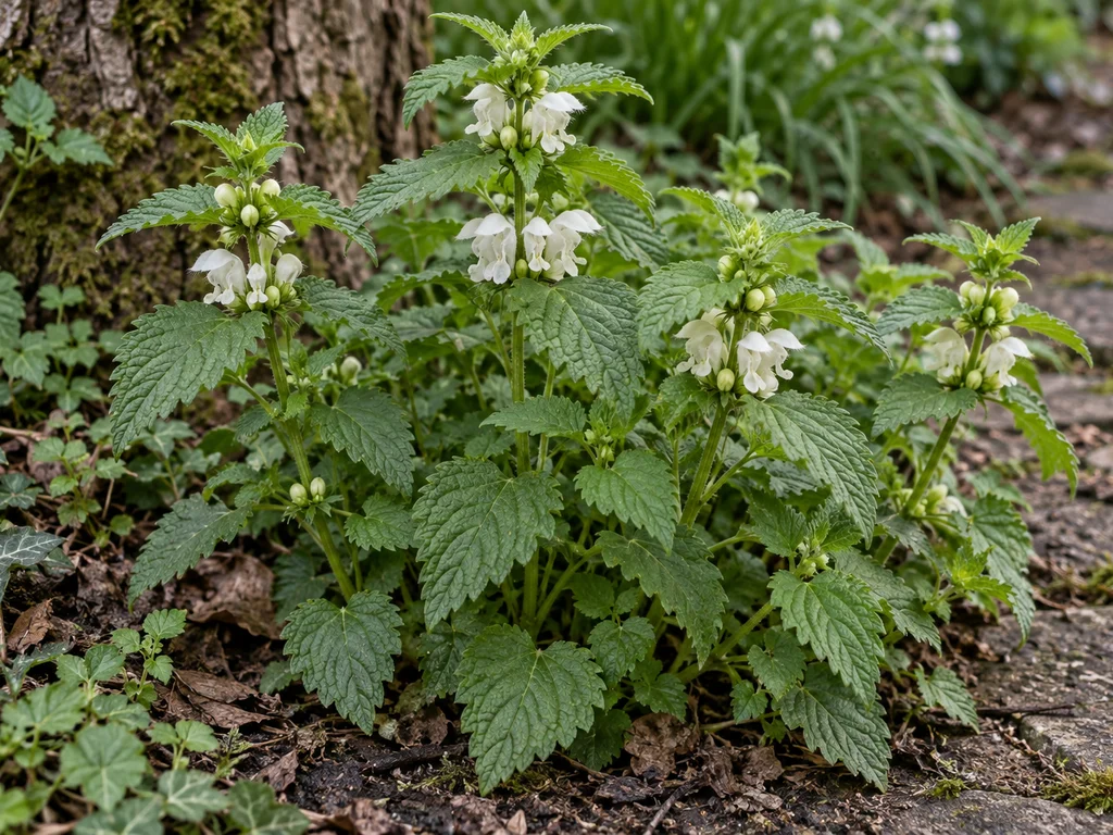 White Dead-nettle (Lamium album)