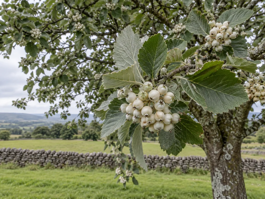 Whitebeam (Sorbus aria)