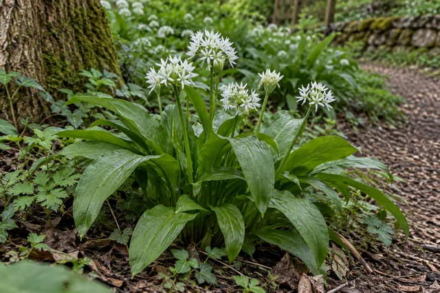 Wild Garlic (Ramsons) (Allium ursinum)