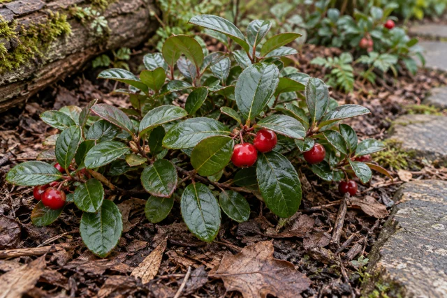 Wintergreen (Checkerberry) (Gaultheria procumbens)