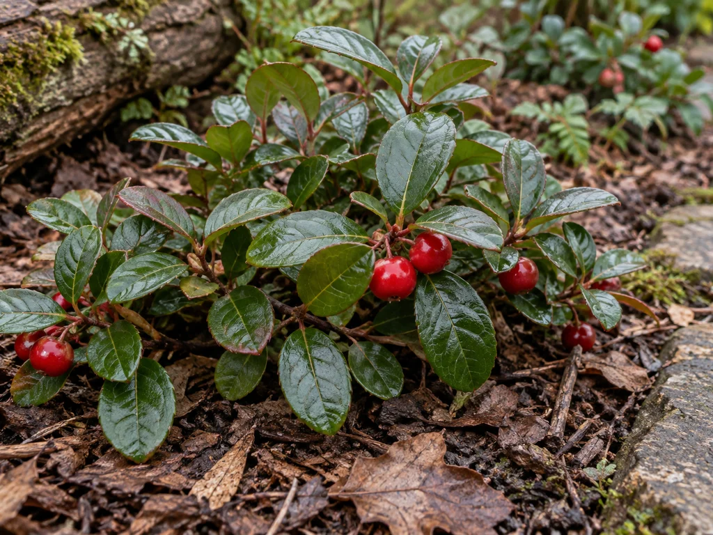 Wintergreen (Checkerberry) (Gaultheria procumbens)