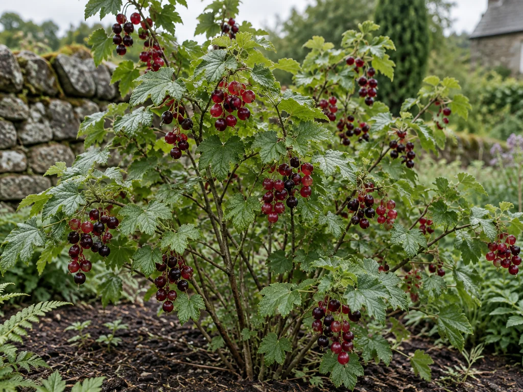 Worcesterberry (Ribes divaricatum)