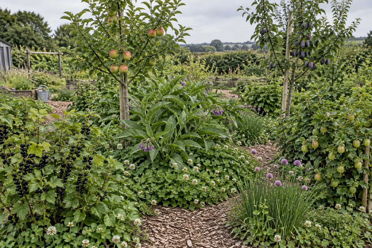 Starter food forest